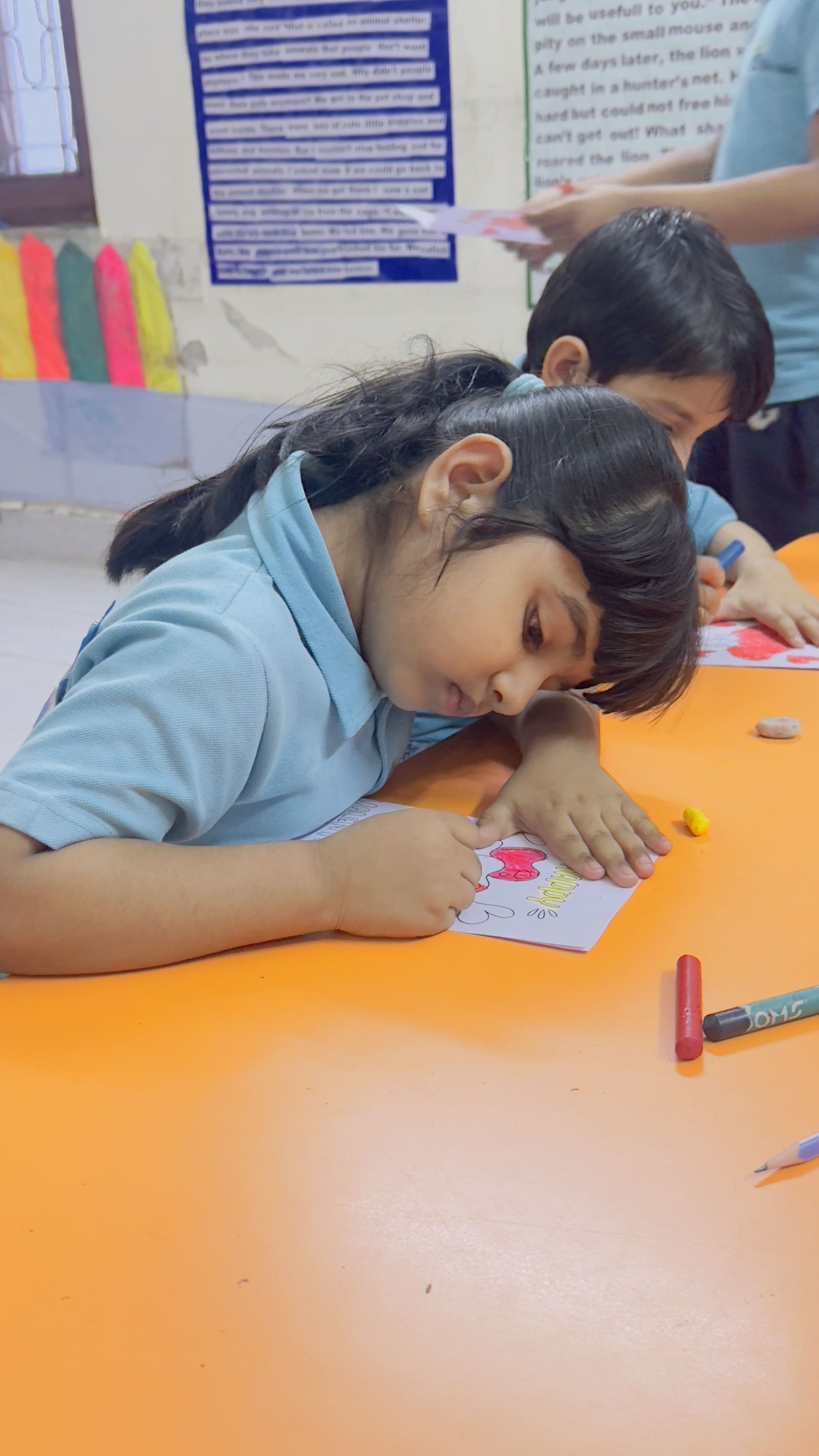 Art and craft activity at Kids Valley